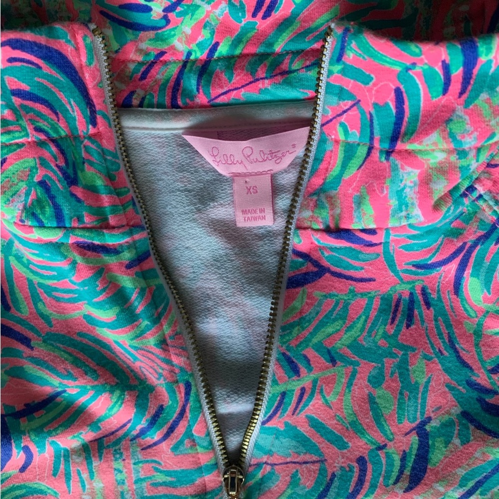 Lily pulitzer quarter zip - Picture 3 of 3